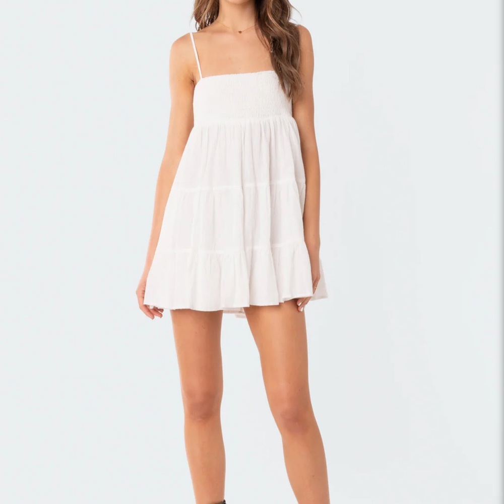 Edikted White Dress